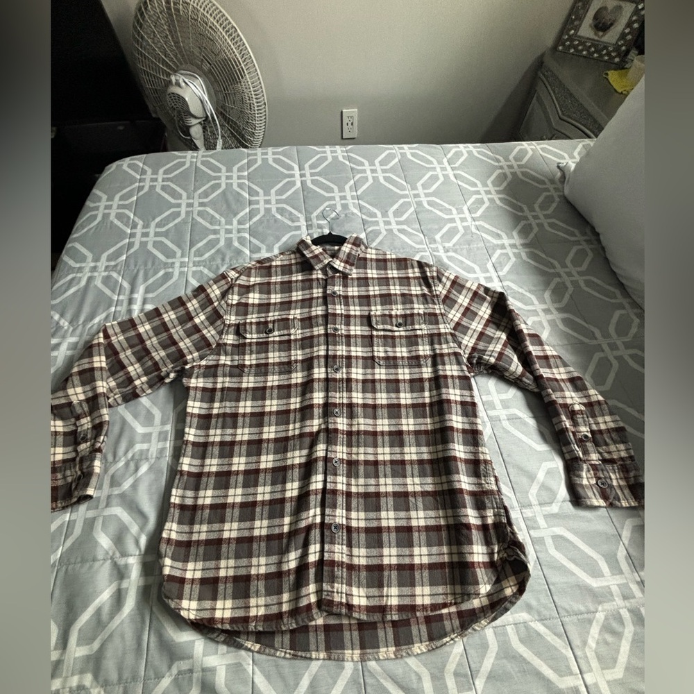 Jacks button up flannel shirt